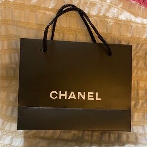 CHANEL Black Shopping Bag